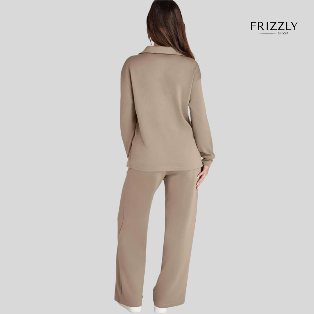 MARINA™ - COMPLETO 2 PEZZI FELPA E PANTALONI A GAMBA LARGA
