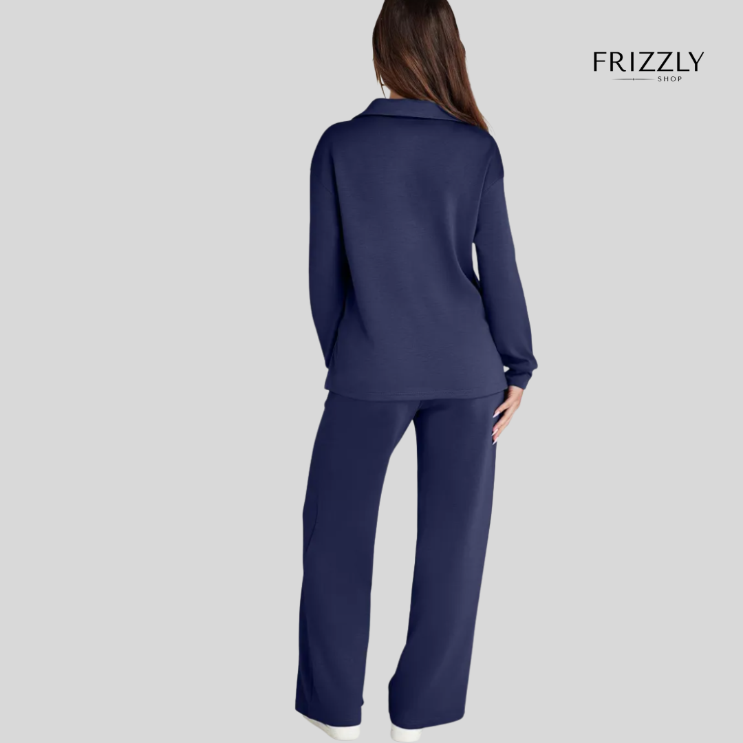 MARINA™ - COMPLETO 2 PEZZI FELPA E PANTALONI A GAMBA LARGA