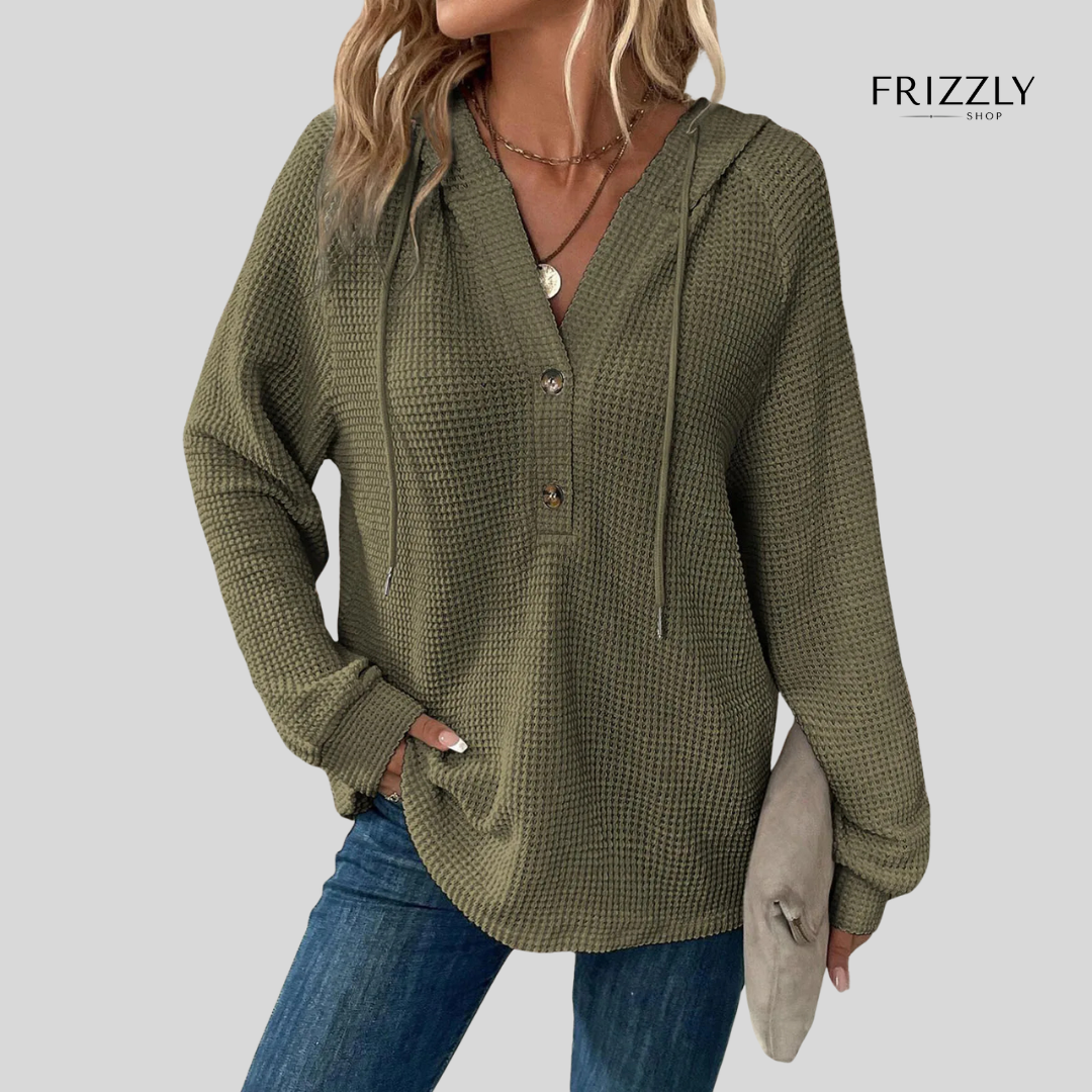 LAURA™ - BLUSA DA DONNA IN MAGLIA A MANICHE LUNGHE