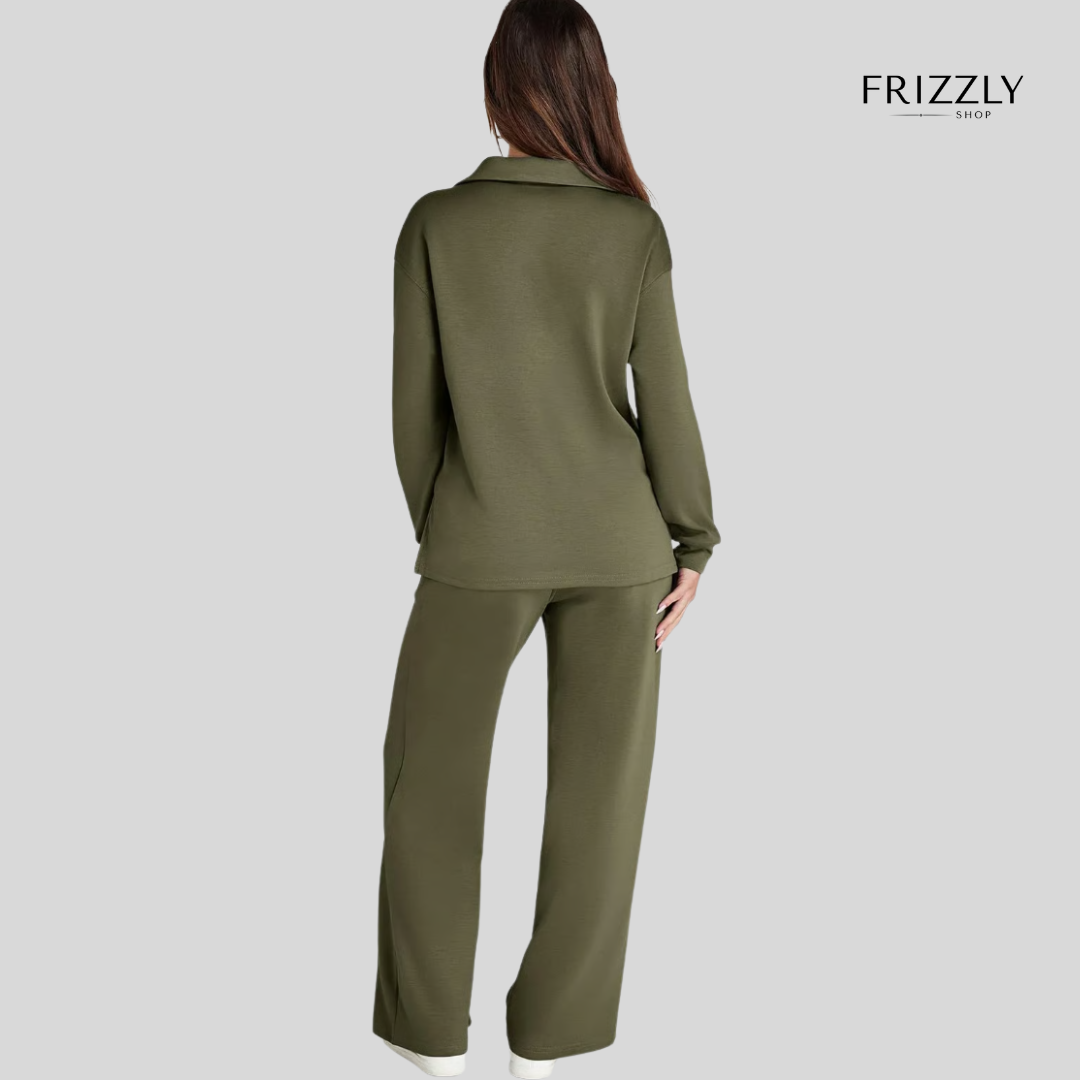 MARINA™ - COMPLETO 2 PEZZI FELPA E PANTALONI A GAMBA LARGA