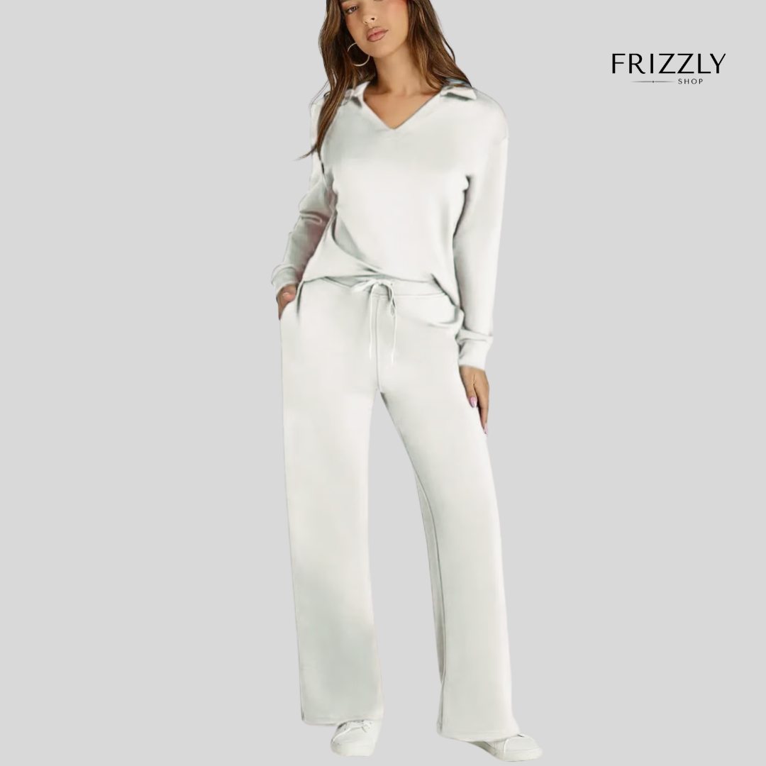 MARINA™ - COMPLETO 2 PEZZI FELPA E PANTALONI A GAMBA LARGA