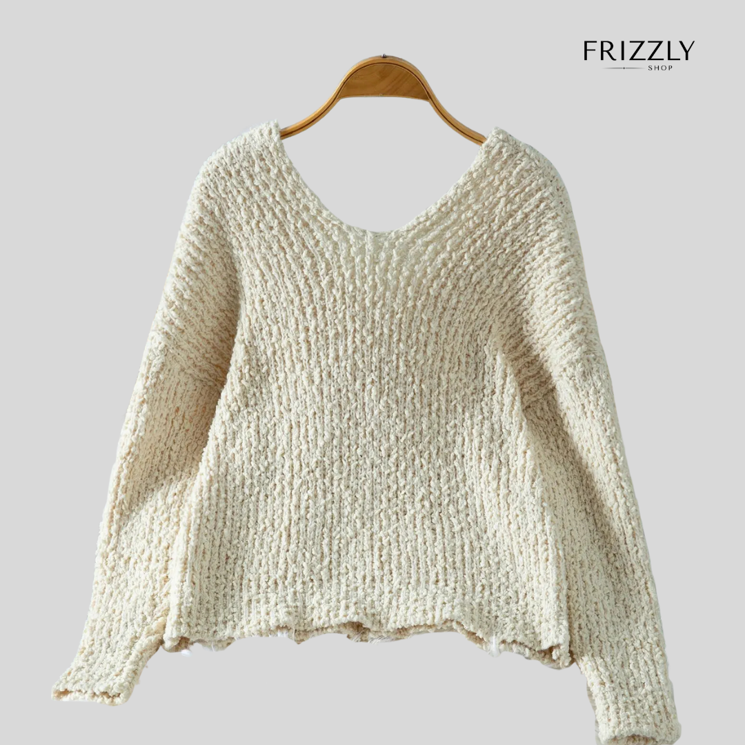 DONATELLA™ - TOP MAGLIA DONNA LEGGERA CON SPALLE SCOPERTE