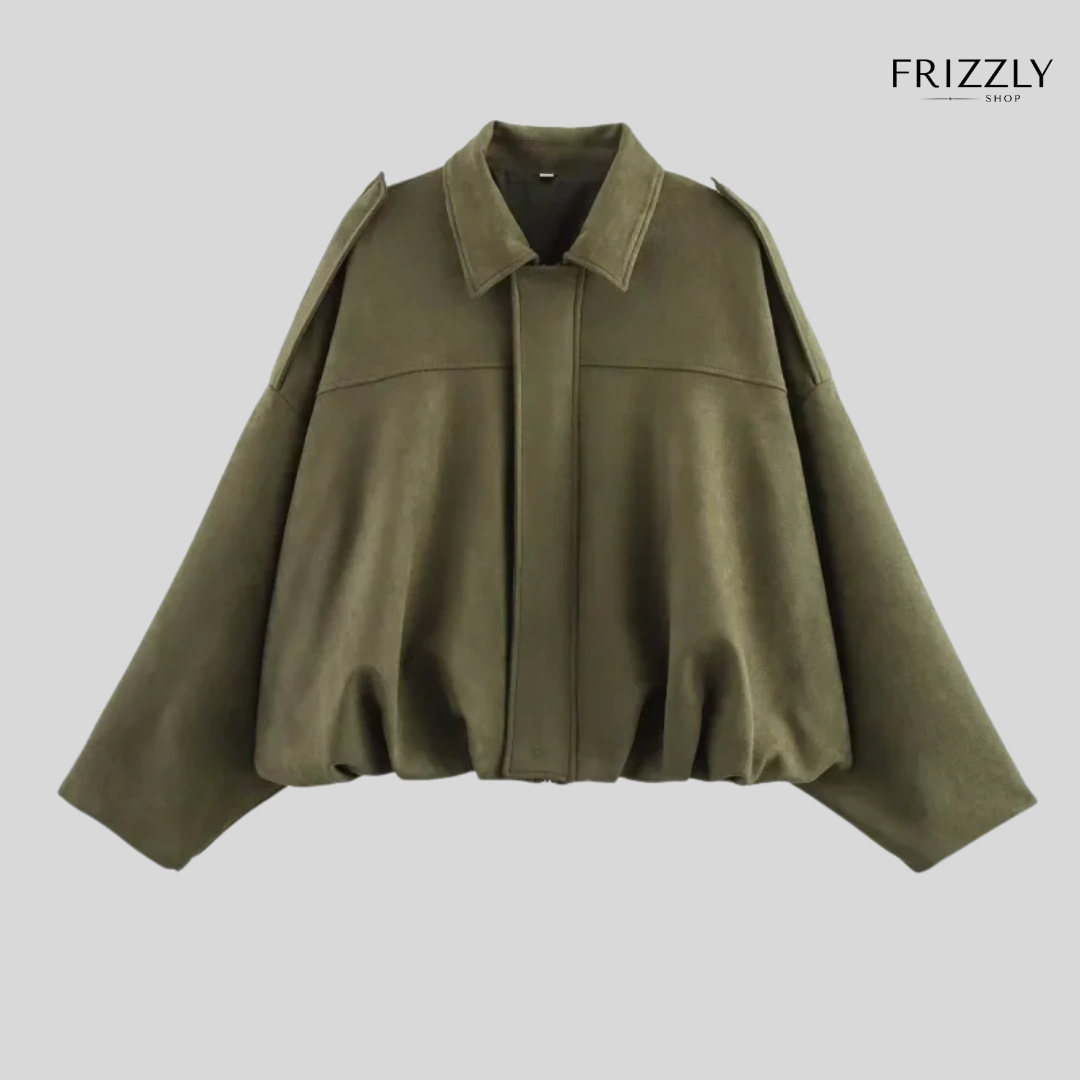 GRACE™ – GIACCA BOMBER EFFETTO SCAMOSCIATO ELEGANTE