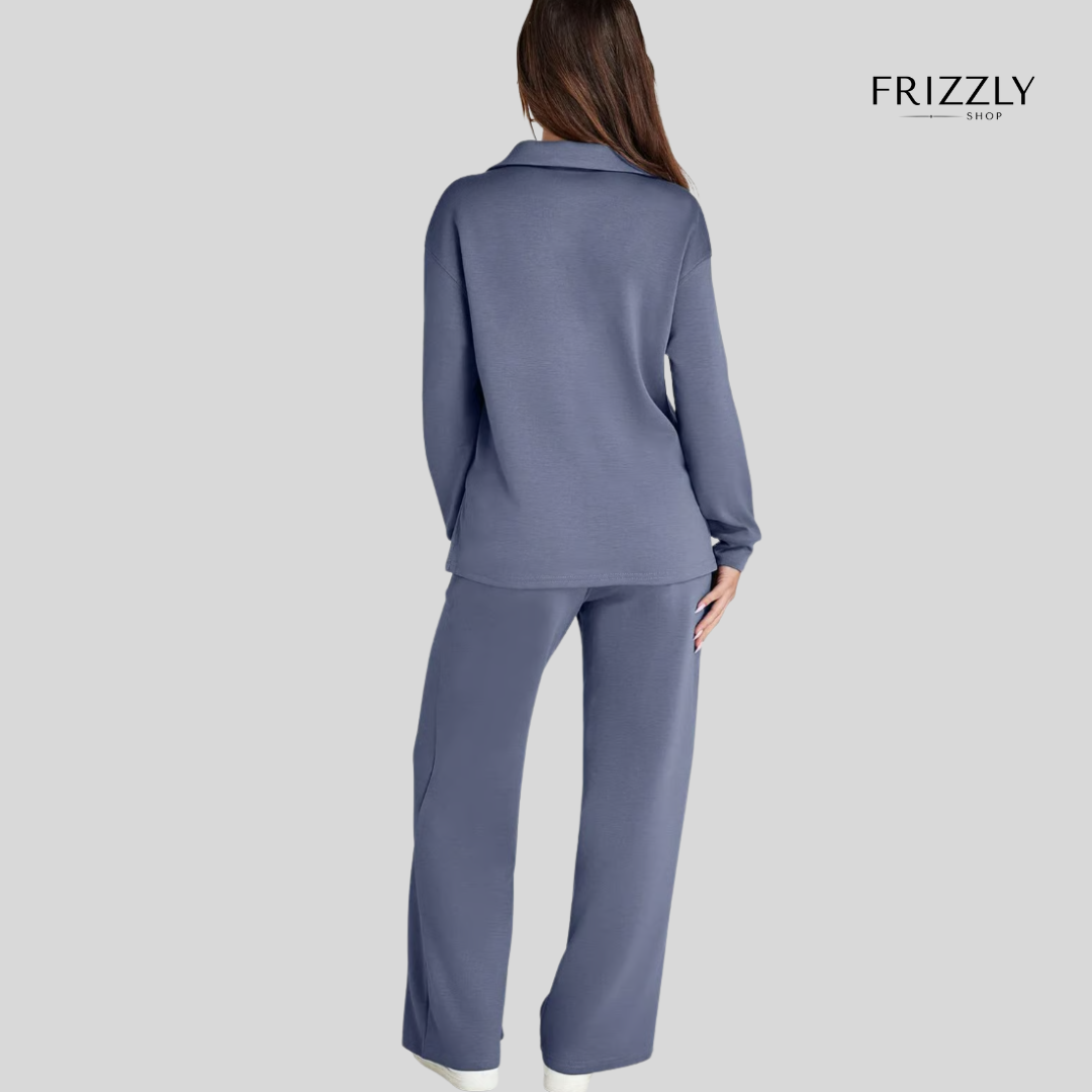 MARINA™ - COMPLETO 2 PEZZI FELPA E PANTALONI A GAMBA LARGA