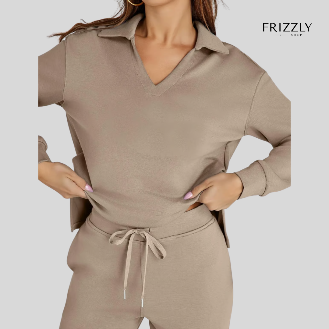 MARINA™ - COMPLETO 2 PEZZI FELPA E PANTALONI A GAMBA LARGA