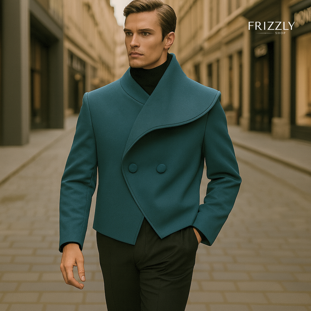 MARTIN™ – ASYMMETRICAL COLLAR CASUAL BLAZER
