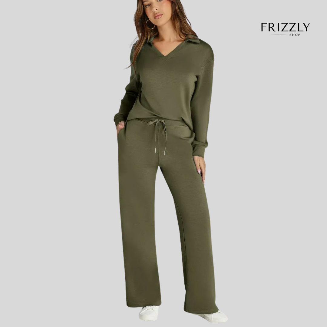 MARINA™ - COMPLETO 2 PEZZI FELPA E PANTALONI A GAMBA LARGA