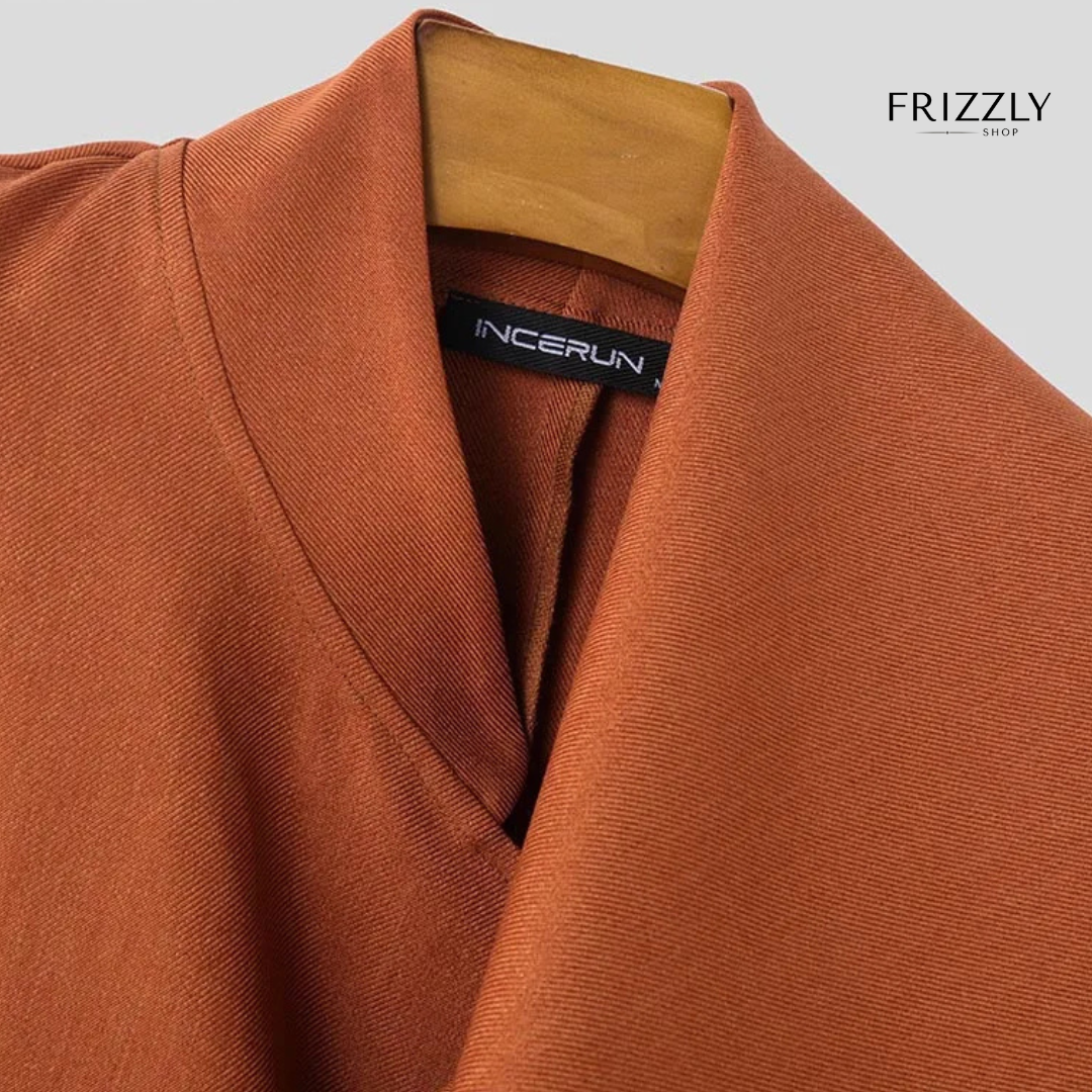 MARTIN™ – ASYMMETRICAL COLLAR CASUAL BLAZER