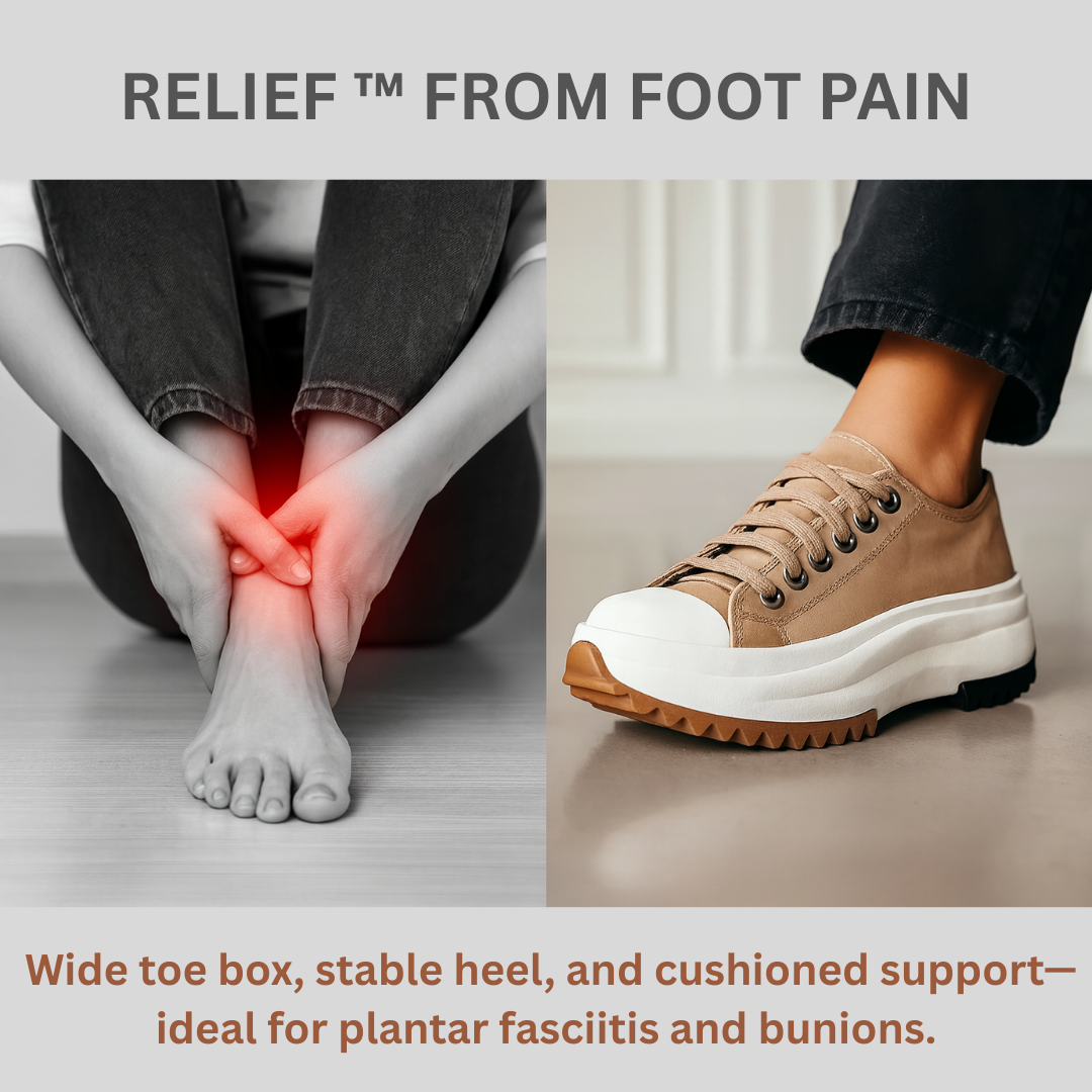 RELIEF™ — COMFORT THAT CHANGES THE WAY YOU MOVE