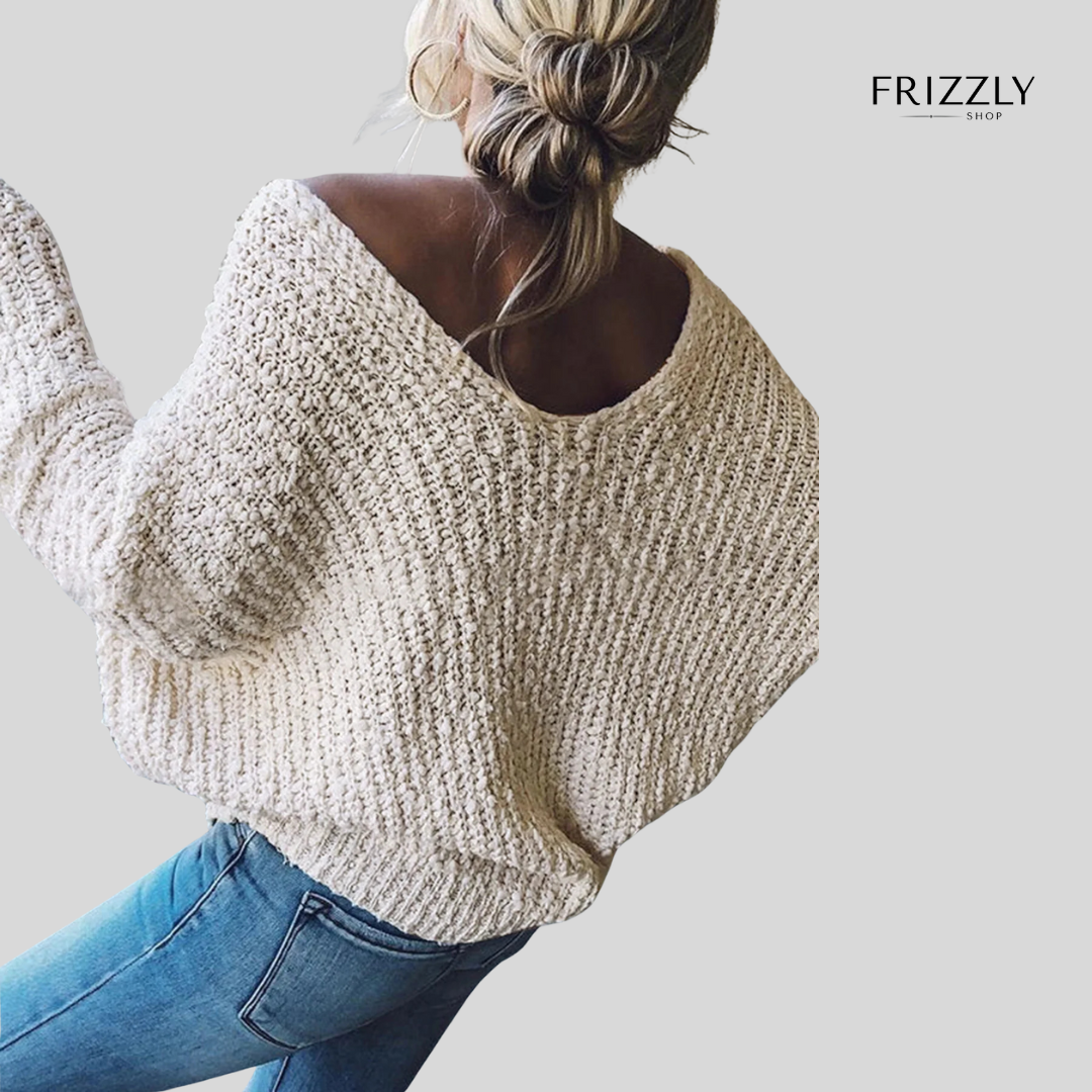 DONATELLA™ - TOP MAGLIA DONNA LEGGERA CON SPALLE SCOPERTE