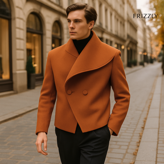 MARTIN™ – ASYMMETRICAL COLLAR CASUAL BLAZER