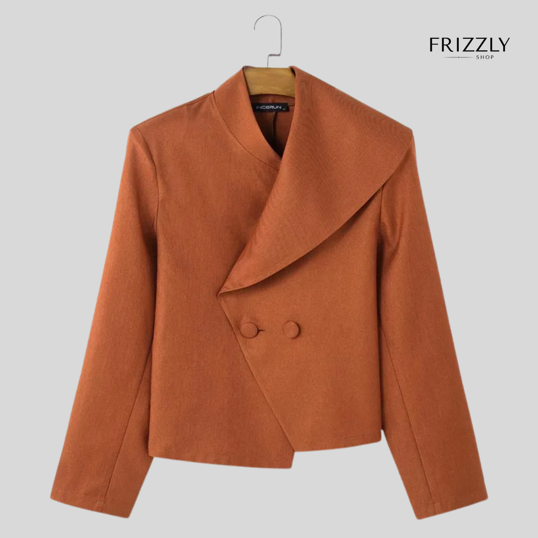 MARTIN™ – ASYMMETRICAL COLLAR CASUAL BLAZER