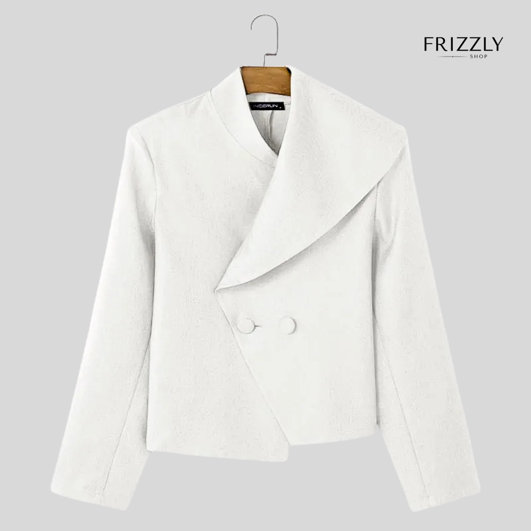 MARTIN™ – ASYMMETRICAL COLLAR CASUAL BLAZER