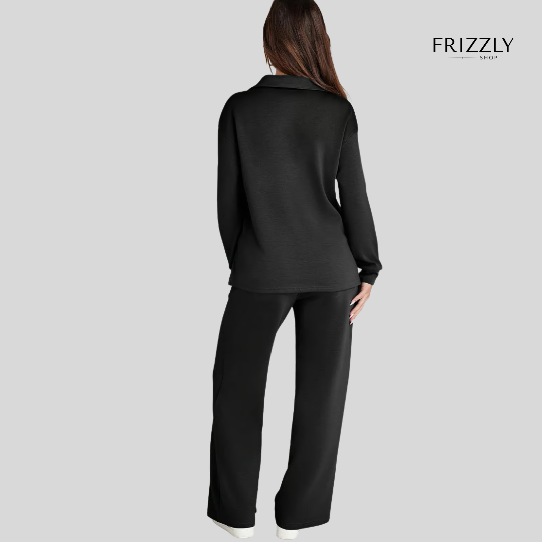 MARINA™ - COMPLETO 2 PEZZI FELPA E PANTALONI A GAMBA LARGA