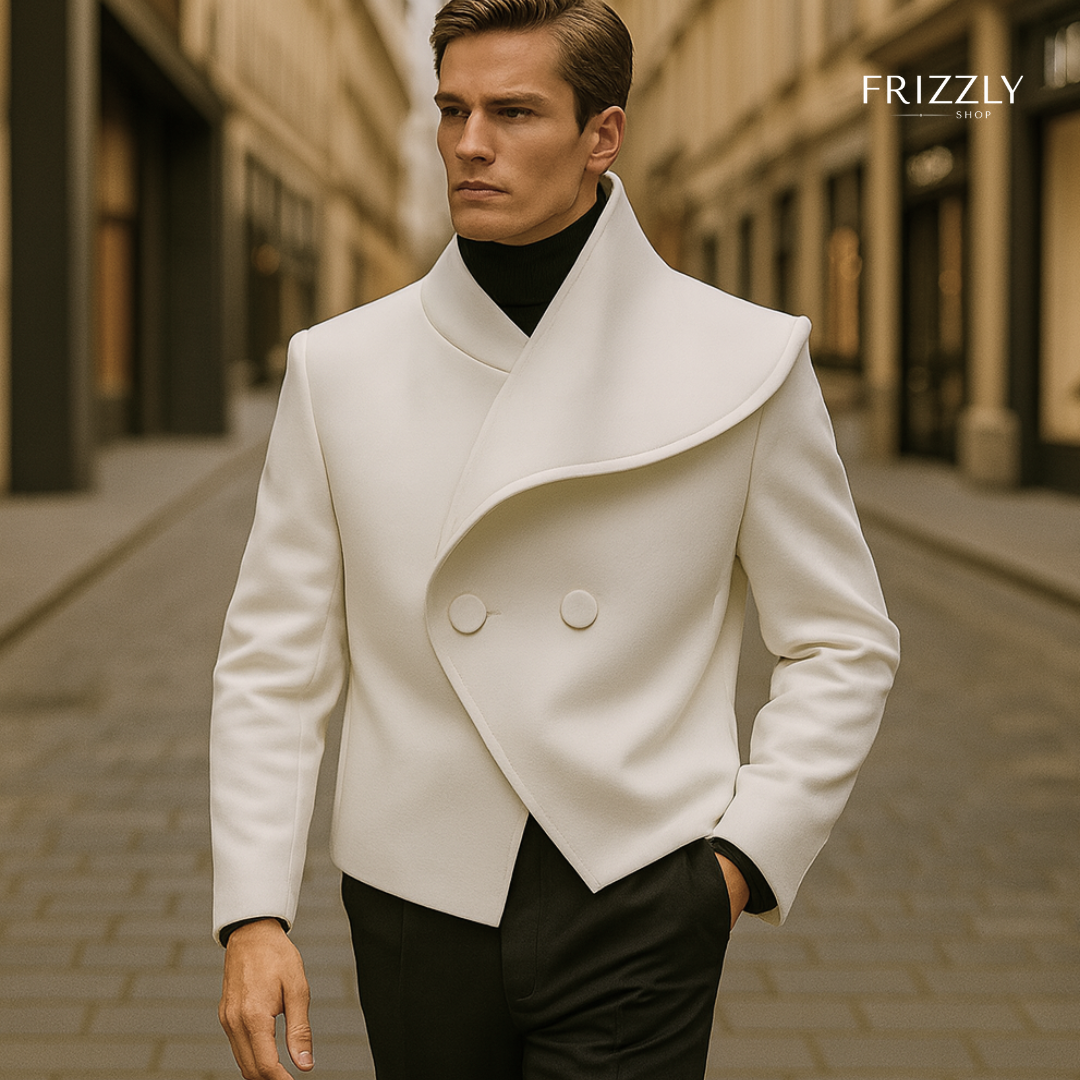 MARTIN™ – ASYMMETRICAL COLLAR CASUAL BLAZER