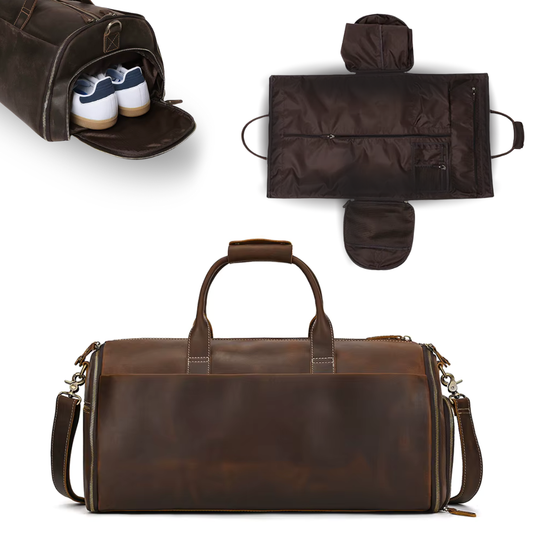 MONTEGO™ - Klassischer Premium-Lederkoffer