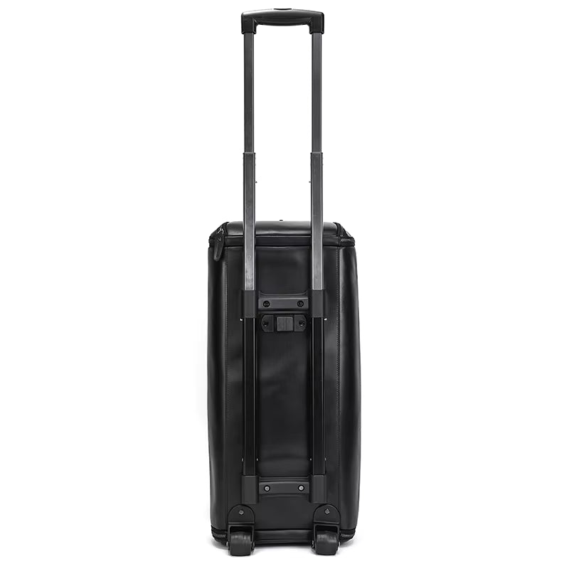 URBANIA™ - Borsone trolley da viaggio in vera pelle